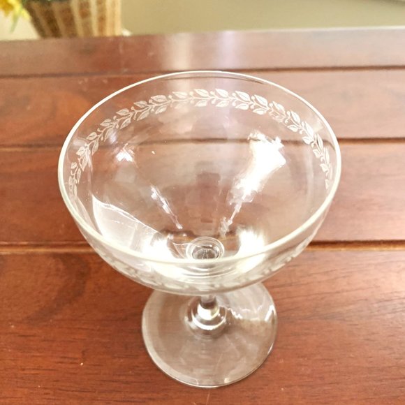 Vtg. Liquor/Cocktail Glass 'Band 600' by Bryce Brothers Glassware - 5 Available - Picture 5 of 5